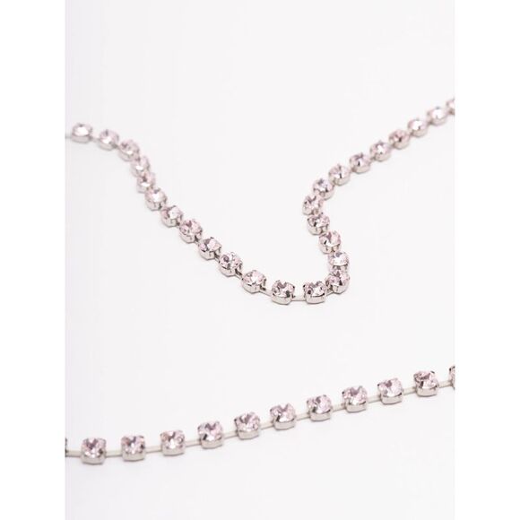 Self-Portrait Women Crystal Chainmail Mini Bag - Picture 4 of 6